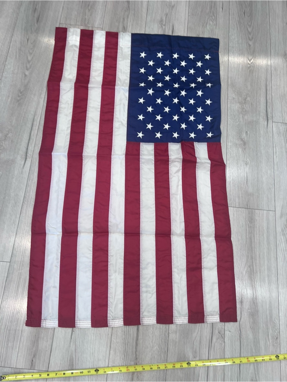 Large Decorative Outdoor House Porch Flag USA Flag Vertical  47 X 30